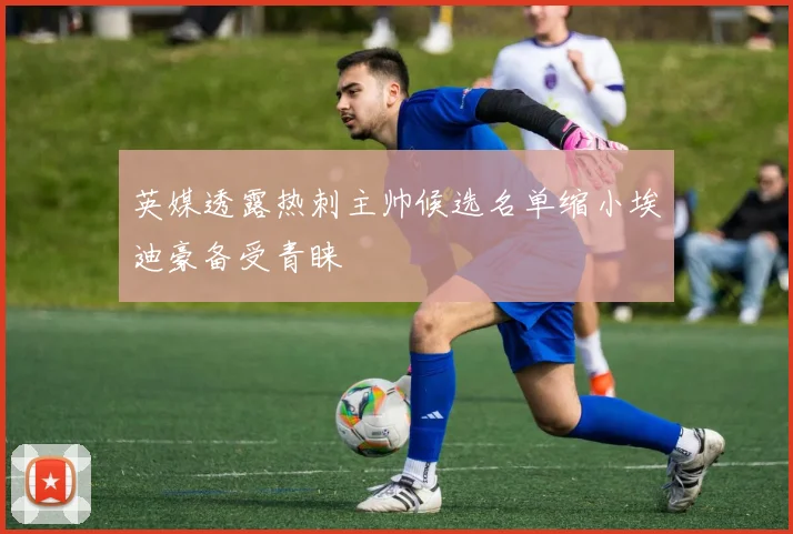 英媒透露热刺主帅候选名单缩小埃迪豪备受青睐