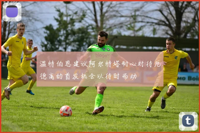 温特伯恩建议阿尔特塔耐心对待厄德高的首发机会以待时而动